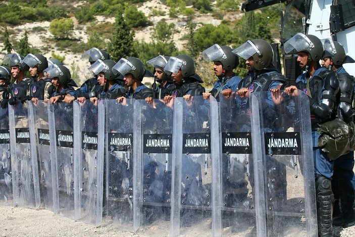 Katar polisine Türkiye'de eğitim