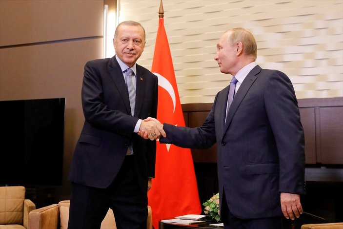 Soçi'de Erdoğan-Putin görüşmesi