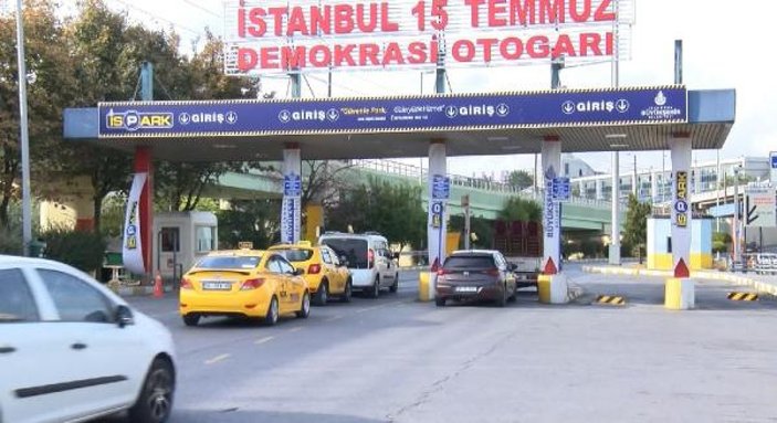 Esenler Otogarı'ndaki taksiciler bekleme parası alıyor