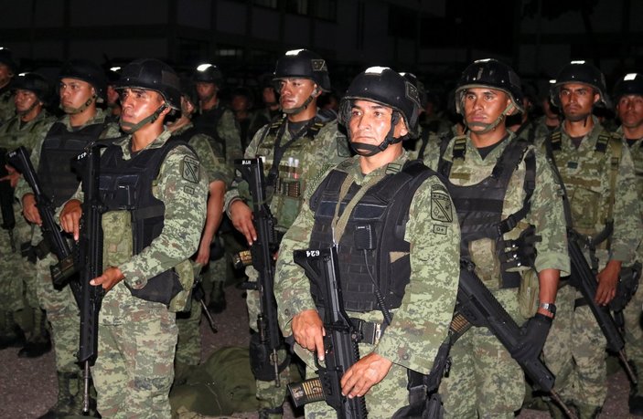 Meksika'da geniş çaplı uyuşturucu operasyonu