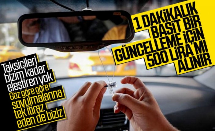 İstanbul'daki 5 taksimetre firması hakkında soruşturma