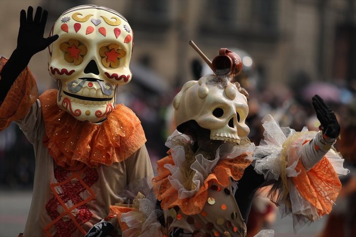 Meksika'da Ölüler Günü festivali düzenlendi