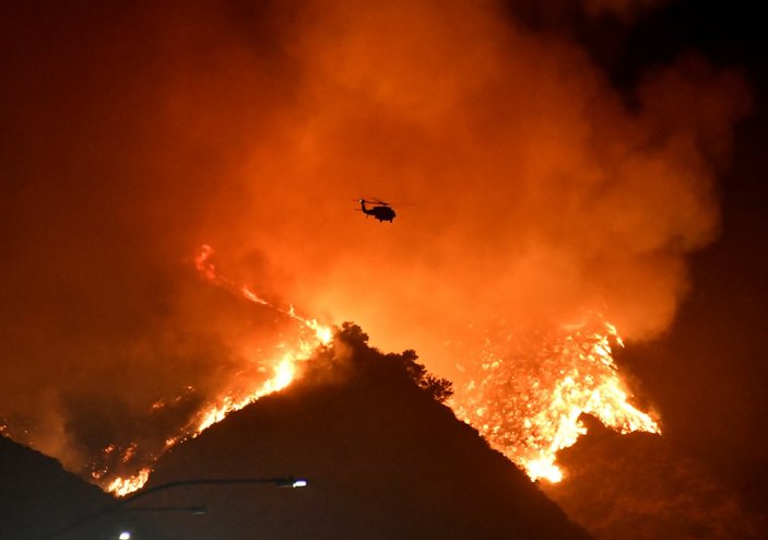 Kaliforniya'daki yangın henüz söndürülemedi