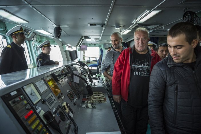 Deniz Kuvvetleri Komutanlığı'na bağlı fırkateynler ziyarete açıldı