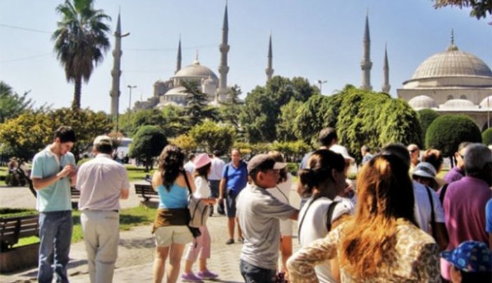 İstanbul’a gelen yabancı turist sayısı arttı