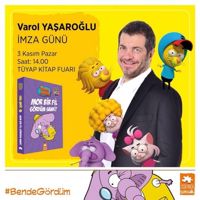 Varol Yaşaroğlu, TÜYAP’ta Kral Şakir hayranları ile buluşuyor 