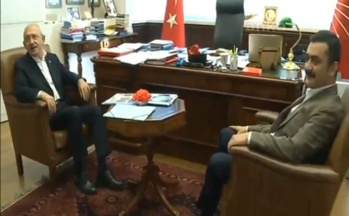 Kemal Kılıçdaroğlu, Eren Erdem'i kabul etti