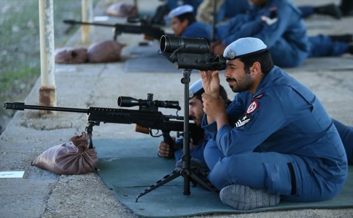 Katar Özel Harekat polisleri Türkiye'de eğitimde