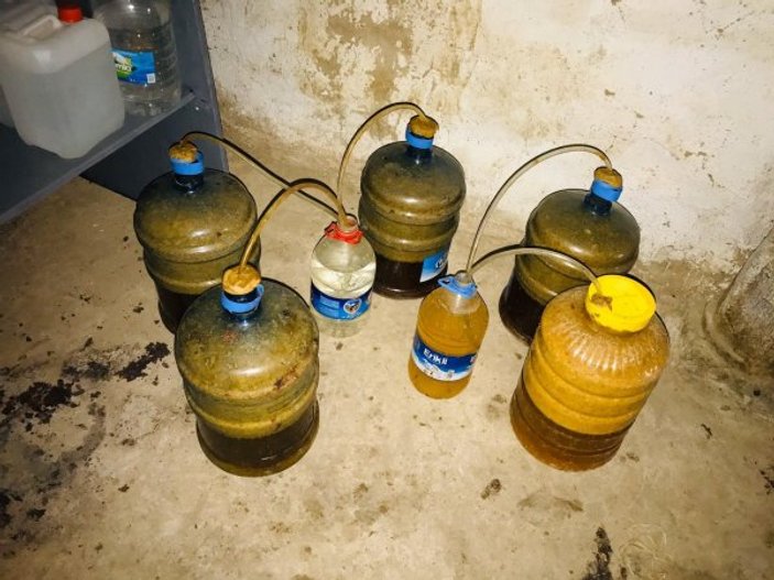 Malatya'da 600 litre kaçak içki ele geçirildi