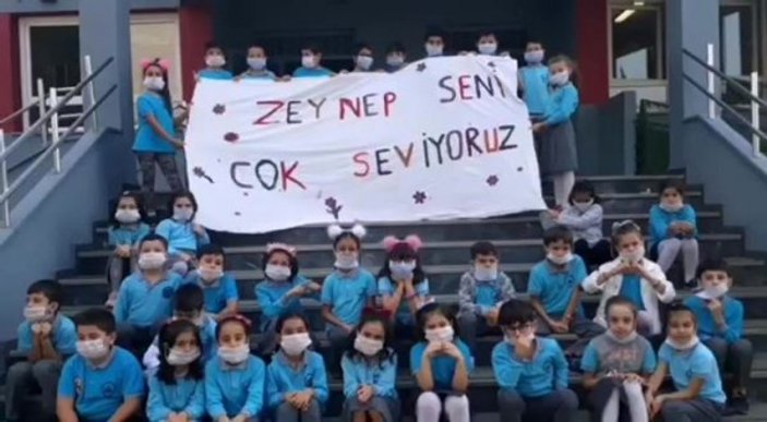 Lösemi hastası Zeynep'e inanılmaz sürpriz