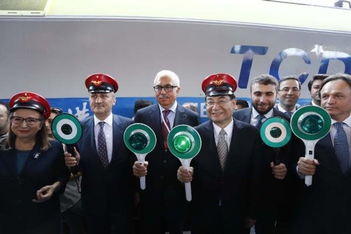 Çin'den gelen ilk yük treni, Ankara'dan törenle uğurlandı