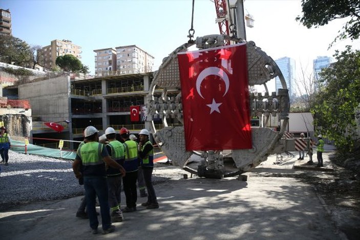 Kabataş-Mecidiyeköy-Mahmutbey Metro Hattı tüneli bitti