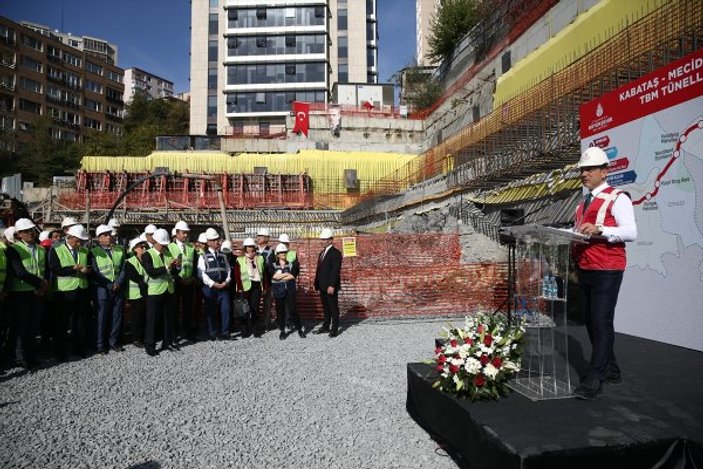 Kabataş-Mecidiyeköy-Mahmutbey Metro Hattı tüneli bitti