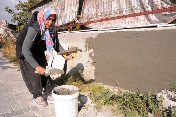Kayseri'de inşaat ustası muhtar oldu, işler eşine kaldı