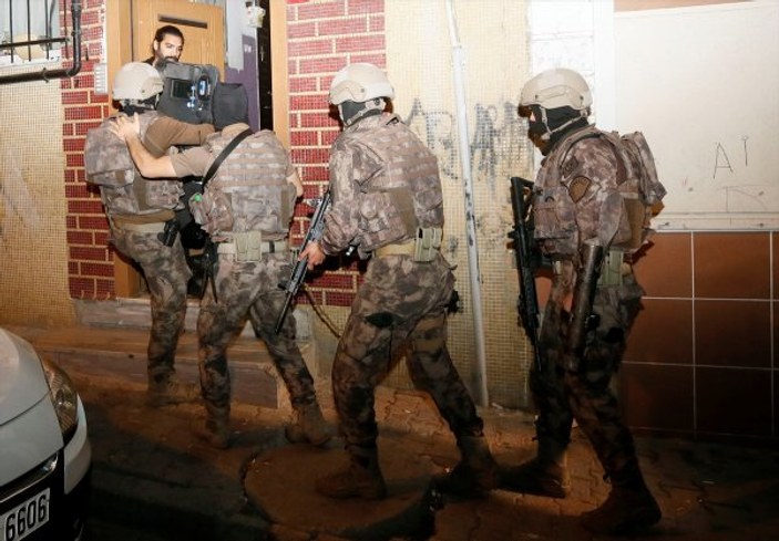 İstanbul'da terör operasyonu düzenlendi