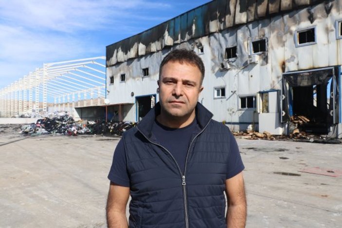Sivas'ta küle dönen fabrikada zarar 12 milyon TL