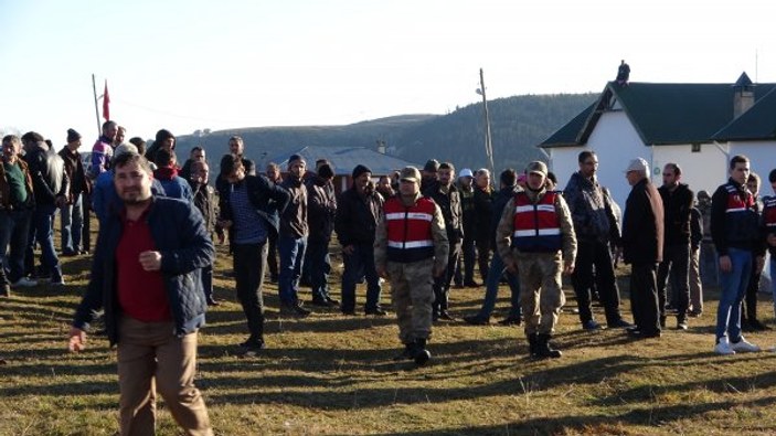 Trabzon Haçka Yaylası'nda kaçak yapı gerginliği