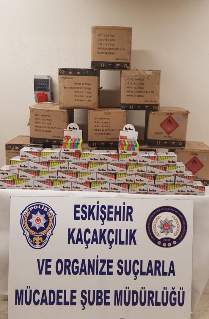 Eskişehir'de kaçak tütün operasyonu