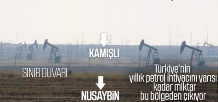 Suriye topraklarından petrol fışkırıyor