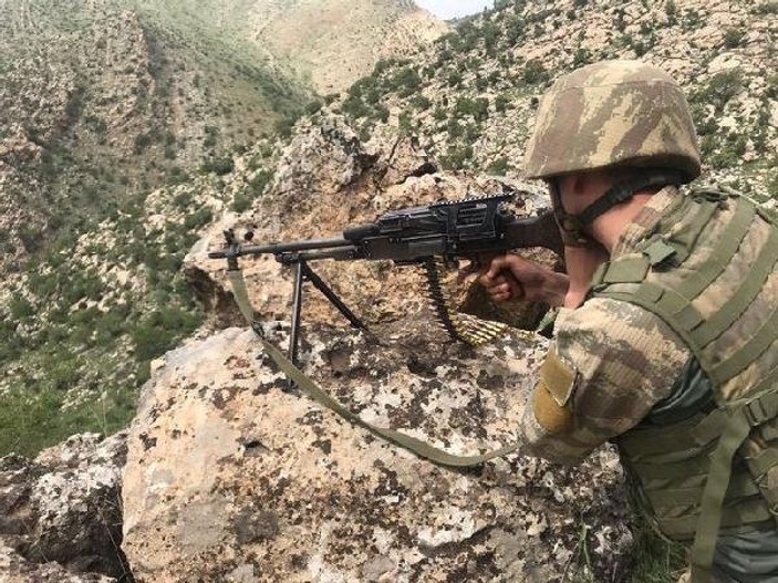 Irak'ın kuzeyinde 8 PKK'lı terörist öldürüldü