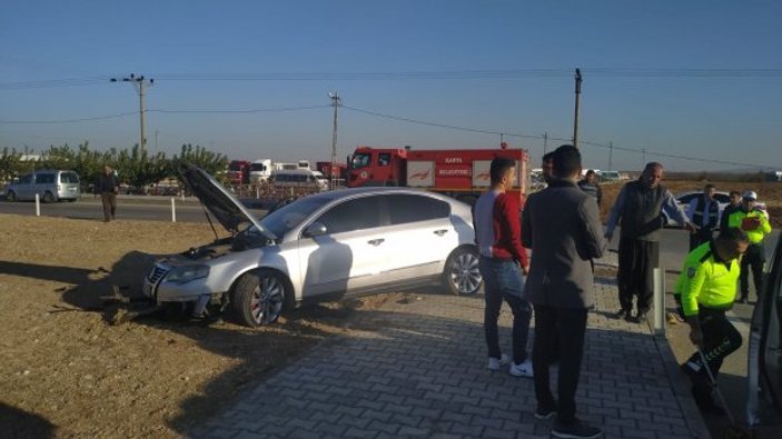 Adıyaman'da trafik kazası: 3 yaralı