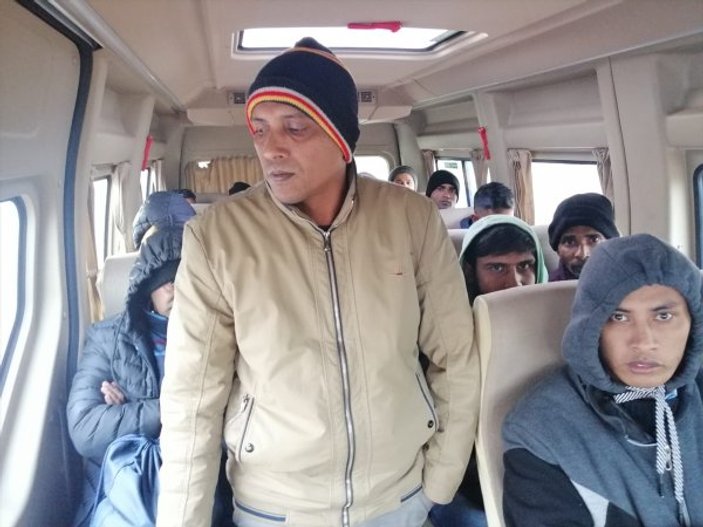 Tekirdağ'da 35 kaçak göçmen yakalandı