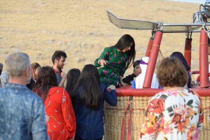 Mardin'de sıcak hava balonu turizme ivme kazandırdı