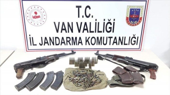 Van'da PKK'ya ait mühimmat ele geçirildi