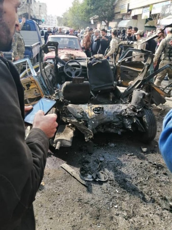 Terör örgütü PKK/YPG Tel Halef'te bombalı araçla saldırdı
