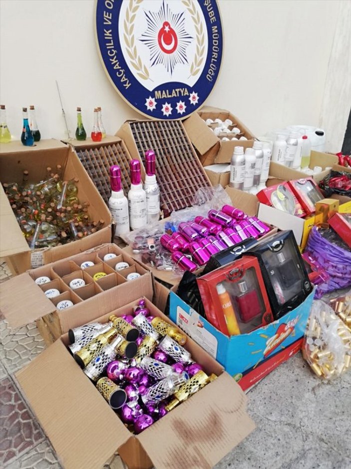 Malatya'da gümrük kaçağı kozmetik ürünlere el konuldu