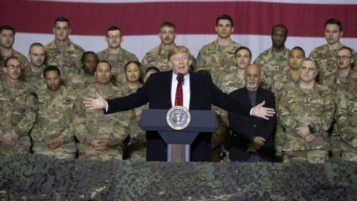 Trump Taliban ile görüşmeye başladıklarını ifade etti