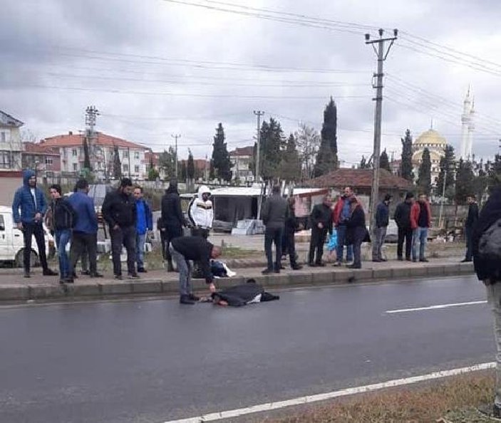 Yayaya çarpan sürücünün ehliyetsiz olduğu anlaşıldı