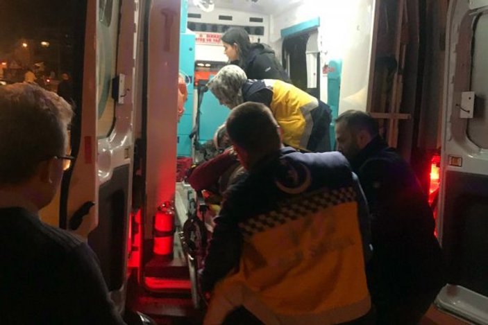 Zonguldak'ta kaza yapan motosiklet sürücüsü ağır yaralandı