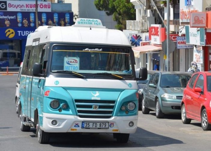 İzmir'de minibüslere yüzde 17 zam yapıldı