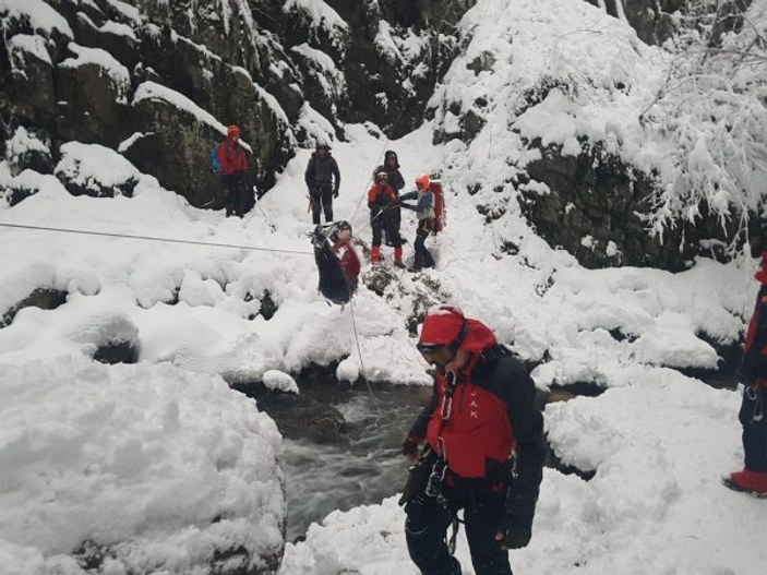 Uludağ’da kaybolan dağcıları arama çalışmaları devam ediyor