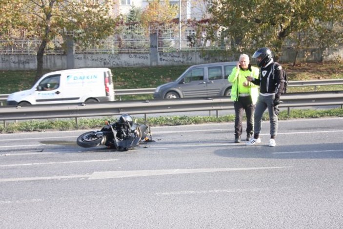 Esenyurt'ta motosiklet kazası: 1 ağır yaralı