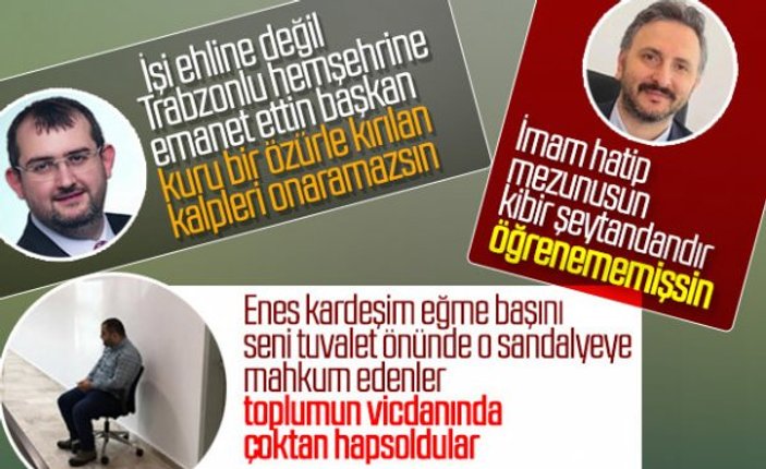 Samsun'da başkan yardımcısından skandal hareket