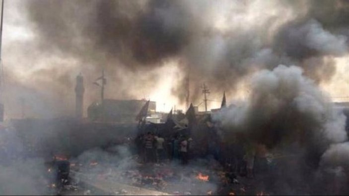 Bağdat'ta füze saldırısı: 6 yaralı