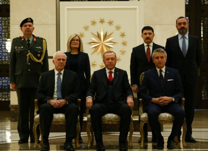 Cumhurbaşkanı Erdoğan Yunan Büyükelçi'yi kabul etti