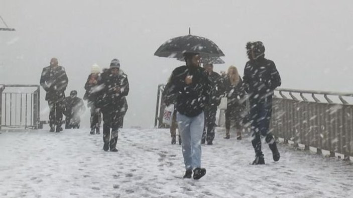 İstanbullu kar yağışına hasret