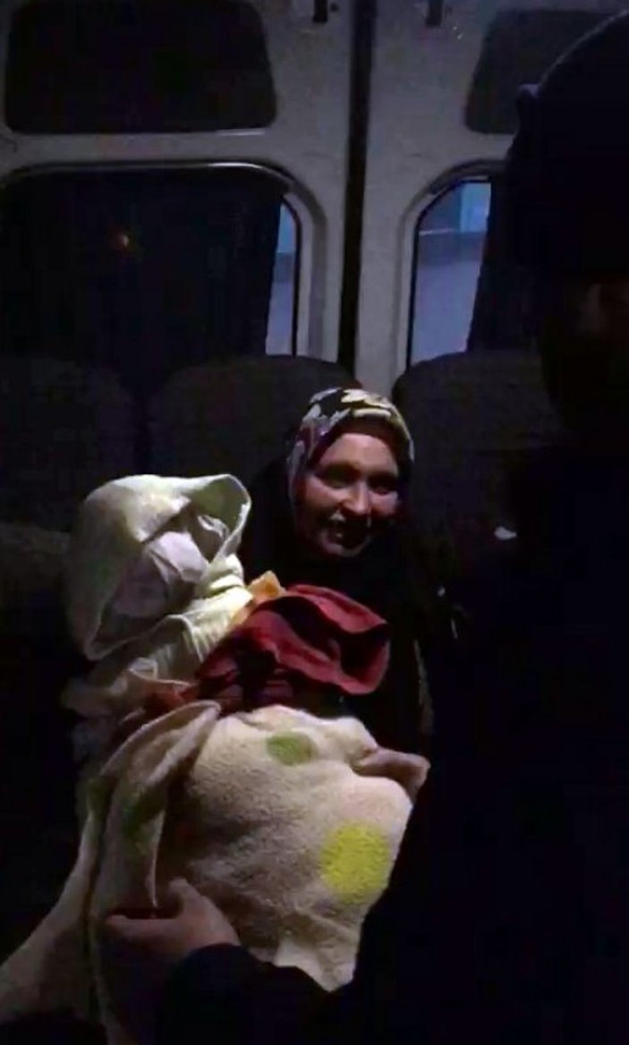 Pendik'te sahte bebekli dilenci yakalandı