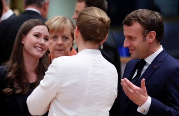 En genç başbakanla Macron'un samimiyeti