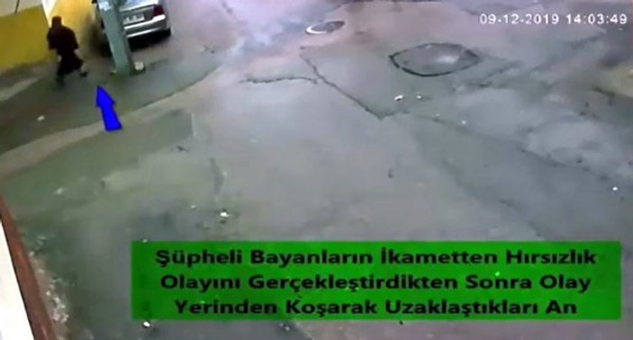 Gaziantep'te hırsızın foyası ortaya çıktı