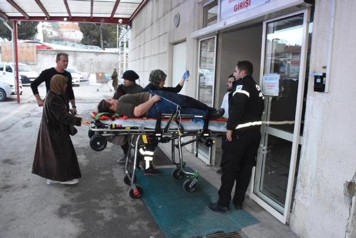 Kütahya'da alacak verecek kavgası arasında kalan kadın yaralandı