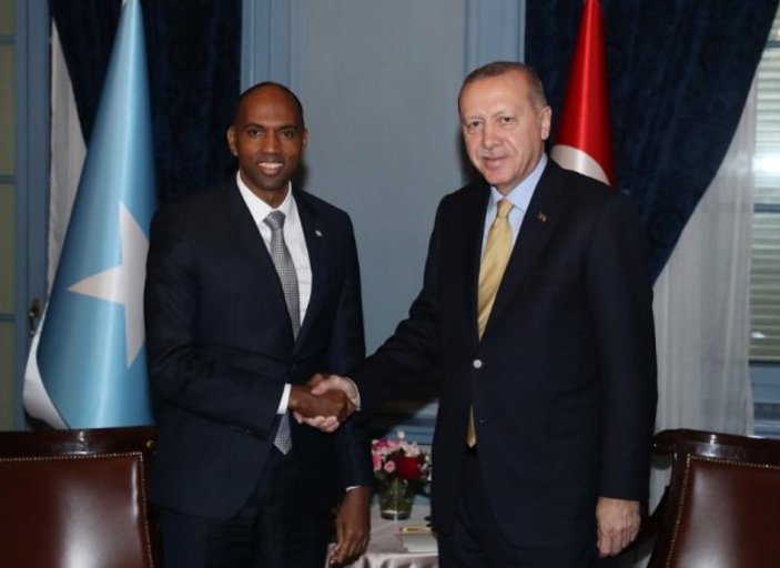 Cumhurbaşkanı Erdoğan, Somali Başbakanı ile görüştü