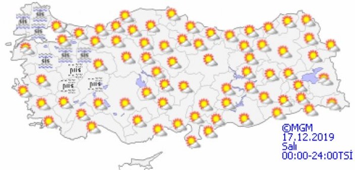 İstanbul'da sıcaklık artıyor