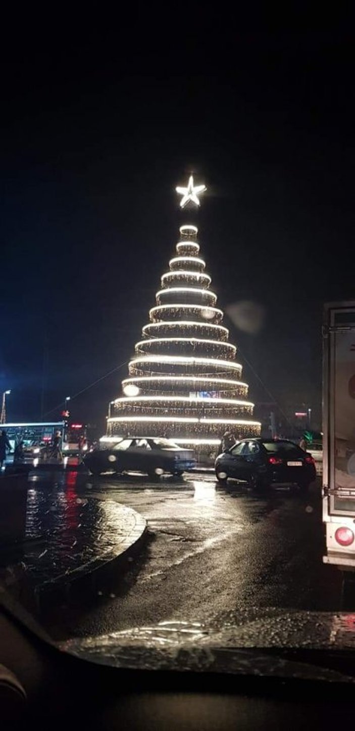 Şam'da Noel hazırlıkları tamamlandı