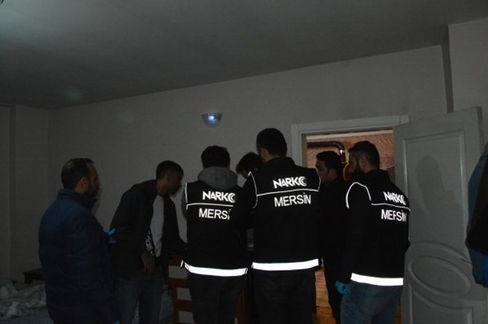 Mersin'de uyuşturucu operasyonu: 14 tutuklama