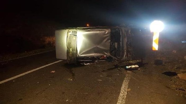 Adıyaman'da trafik kazası: 1 ölü 4 yaralı
