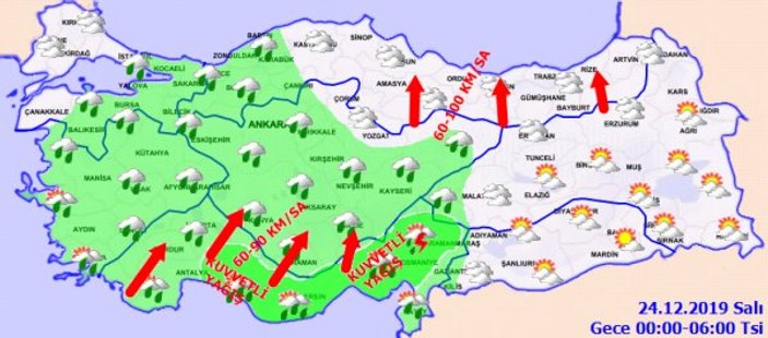 Adana'da sağanak nedeniyle okullar tatil